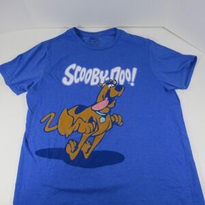 Scooby-Doo Mystery Dog Men's T-Shirt Blue Size Medium by Hannah Barbera